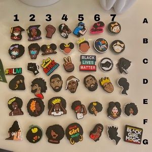 “BLM” Jibbitz 💫